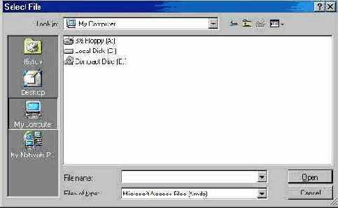   DTS Import Wizard