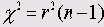 
11.3.1  - (X<sup>2</sup>)